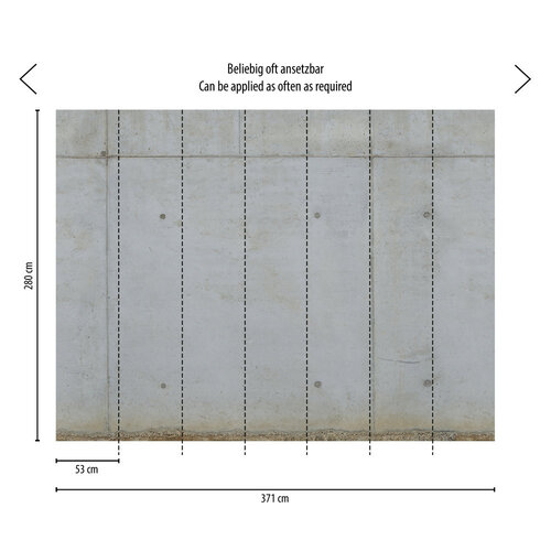 Livingwalls The Wall II - Grijs - 392251