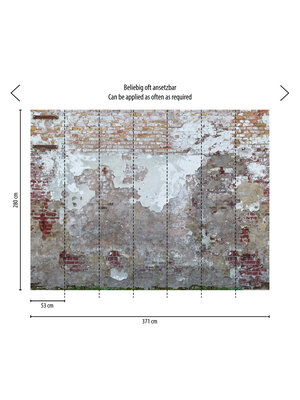 Livingwalls The Wall II - Grijs - Stenen Muur - 392261 Livingwalls The Wall II - Grijs - Stenen Muur - 392261