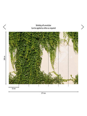 Livingwalls The Wall II - Groen - Planten Behang - 392271 Livingwalls The Wall II - Groen - Planten Behang - 392271
