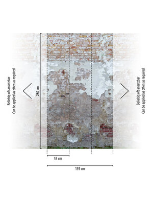 Livingwalls The Wall II - Grijs - Stenen Muur - 392341 Livingwalls The Wall II - Grijs - Stenen Muur - 392341