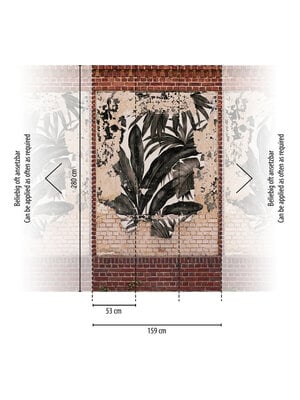 Livingwalls The Wall II - Bruin - Stenen Muur - 392451 Livingwalls The Wall II - Bruin - Stenen Muur - 392451