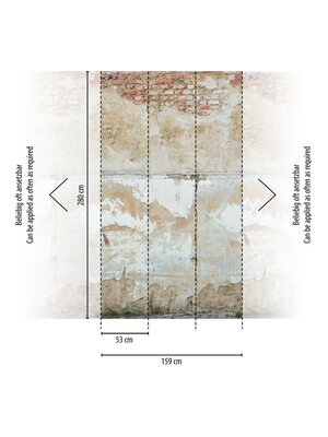 Livingwalls The Wall II - Beige - Betonlook - 392491