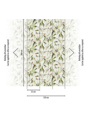 Livingwalls The Wall II - Beige - Floral - 393121 Livingwalls The Wall II - Beige - Floral - 393121