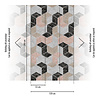 Livingwalls The Wall II - Grijs - 3D - 393191