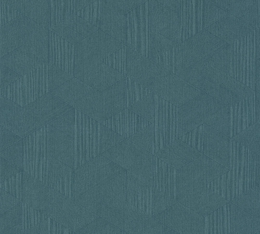 LUXUEUS GEOMETRISCH BEHANG | Grafisch - blauw groen - "Architects Paper" A.S. Création Villa