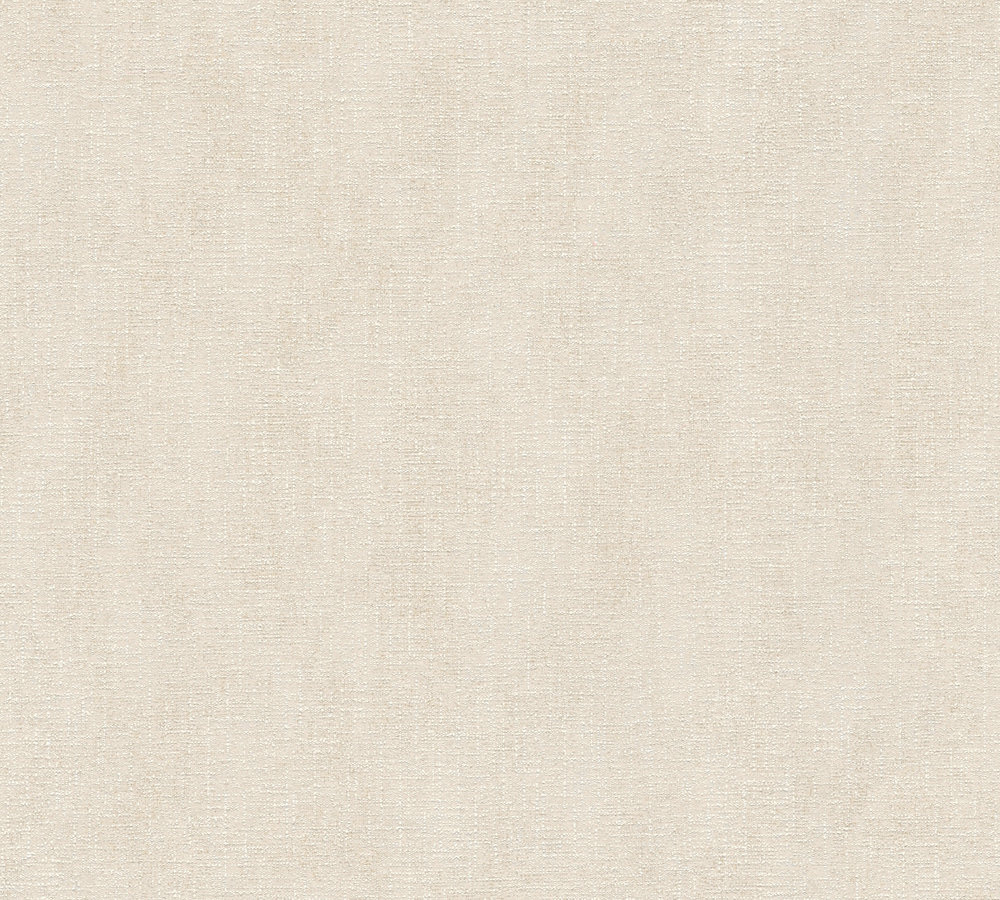 TEXTIEL EFFECT BEHANG | Glans en glinster - beige - "Architects Paper" A.S. Création Villa