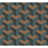 Livingwalls Daniel Hechter 7 - Blauw - Strukturen - 781502