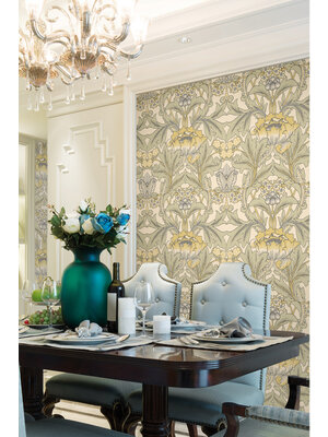 Dutch Wallcoverings British Heritage Bloem - Beige Dutch Wallcoverings British Heritage Bloem - Beige