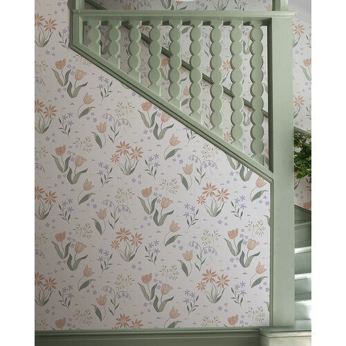 Dutch Wallcoverings Langenas - Tulpandans Pastel - Beige