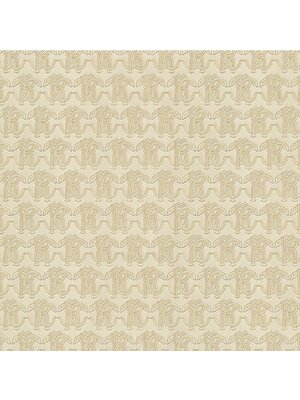 Dutch Wallcoverings Roberto Cavalli 9 - Logo - Beige