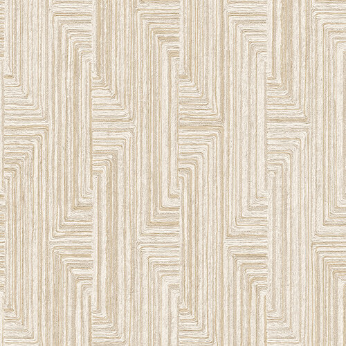 Dutch Wallcoverings Santa Fé Retro String Motif - Beige