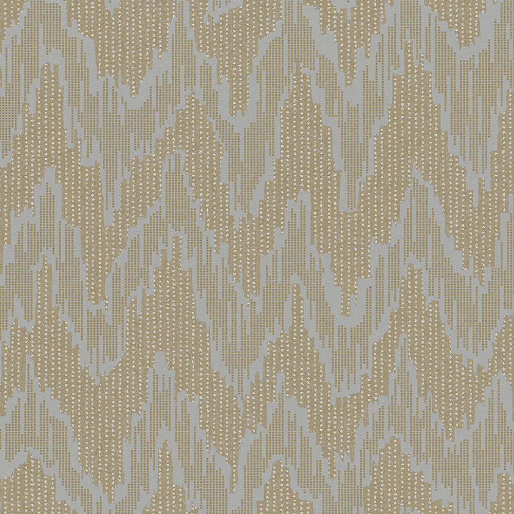 Dutch Wallcoverings Memento Br. - Beige/Goud afbeelding