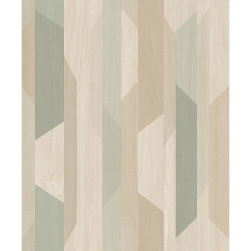Dutch Wallcoverings Asperia - Kiruna - Beige/Groen