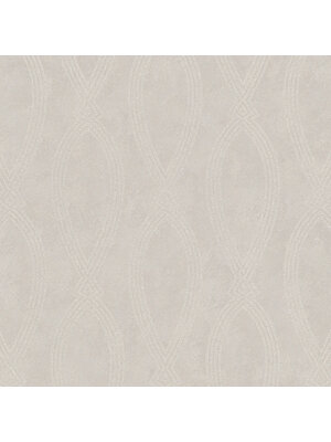 Dutch Wallcoverings Memento Br. - Beige/Zilver