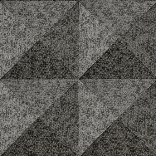 Dutch Wallcoverings Santa Fé Weaved Cube - Black