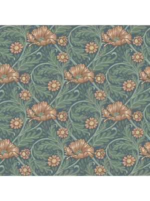 Dutch Wallcoverings Angas - Esther Blue - Blauw Dutch Wallcoverings Angas - Esther Blue - Blauw