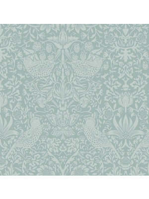 Dutch Wallcoverings British Heritage Vogel L.- Blauw