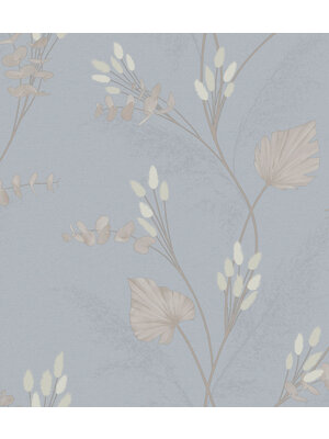 Dutch Wallcoverings Eleganza - Amarante Slate Blue - Blauw Dutch Wallcoverings Eleganza - Amarante Slate Blue - Blauw