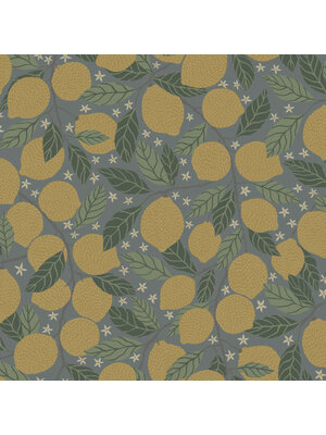 Dutch Wallcoverings Gronhaga - Lemona Light Blue - Blauw