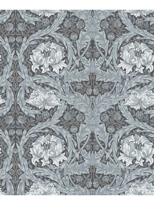 Dutch Wallcoverings Hidden Treasures 2 -African Marigold Blue - Blauw Dutch Wallcoverings Hidden Treasures 2 -African Marigold Blue - Blauw
