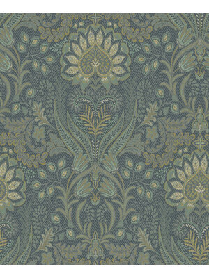 Dutch Wallcoverings Khalili - Tahini Bead Blue - Blauw Dutch Wallcoverings Khalili - Tahini Bead Blue - Blauw