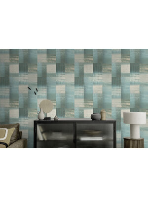 Dutch Wallcoverings Khalili - Aokari Bead Blue - Blauw Dutch Wallcoverings Khalili - Aokari Bead Blue - Blauw