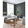 Dutch Wallcoverings Langenas - Tulpandans Dark Blue - Blauw