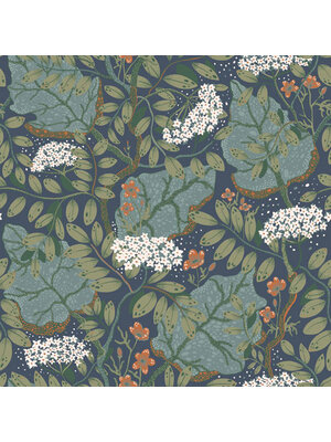 Dutch Wallcoverings Lina - Ulla -Britt Blue - Blauw Dutch Wallcoverings Lina - Ulla -Britt Blue - Blauw