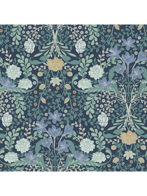 Dutch Wallcoverings Sunnano - Frösö Blue - Blauw