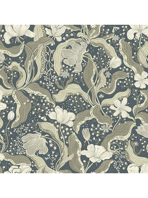 Dutch Wallcoverings Lina II - Bodri Bluegrey - Blauwgrijs Dutch Wallcoverings Lina II - Bodri Bluegrey - Blauwgrijs