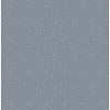 Dutch Wallcoverings Euphorie - Dessin - Blauwgrijs/Zilver