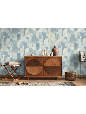 Dutch Wallcoverings Alchemy - Venn - Blue