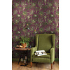 Dutch Wallcoverings Arboretum - Ateles Berry - Bordeaux