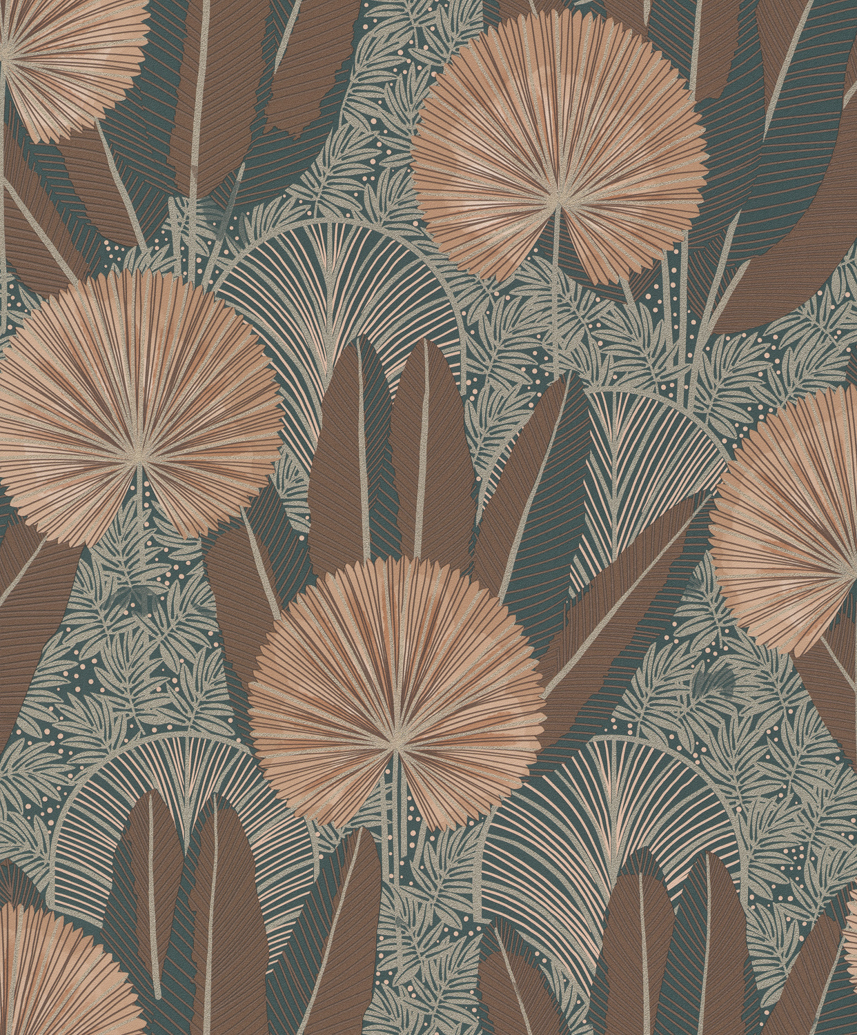 Duch Wallcoverings - Asperia- Asperia bruin - vliesbehang - 10m x 53cm - A54703