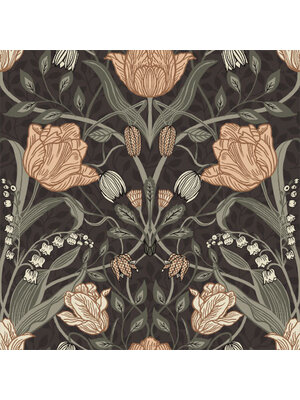 Dutch Wallcoverings Gronhaga - Filippa Brown - Bruin