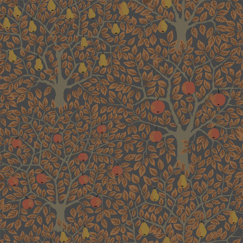 Dutch Wallcoverings Gronhaga - Pomona Chocolate - Bruin afbeelding