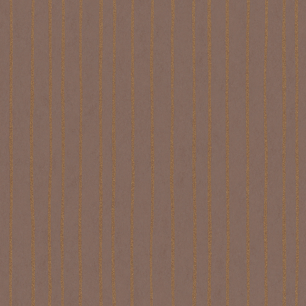 Dutch Wallcoverings Memento Br. - Bruin/Goud