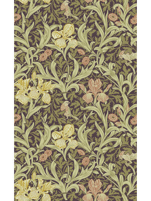 Dutch Wallcoverings Hidden Treasures 2 -Iris Brown/Green - Bruin/Groen Dutch Wallcoverings Hidden Treasures 2 -Iris Brown/Green - Bruin/Groen
