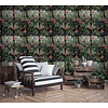 Dutch Wallcoverings Cascading Gardens - Comoro - Charcoal