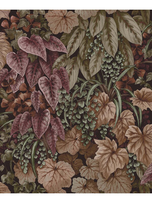 Dutch Wallcoverings Cascading Gardens - Cascading Garden - Crimson