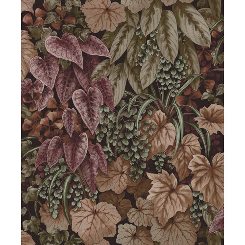 Dutch Wallcoverings Cascading Gardens - Cascading Garden - Crimson
