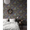 Dutch Wallcoverings Fägring - Groh - Donkerblauw/Groen