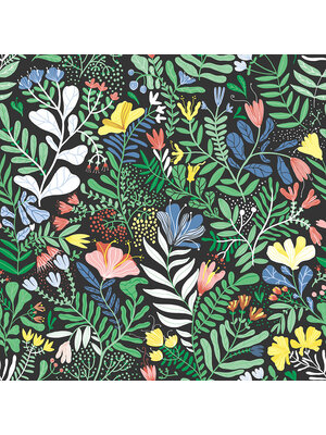 Dutch Wallcoverings Fägring - Brittsommar D.Groen - Donkergroen