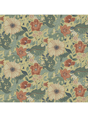 Dutch Wallcoverings Angas - Victor Yellow - Geel Dutch Wallcoverings Angas - Victor Yellow - Geel