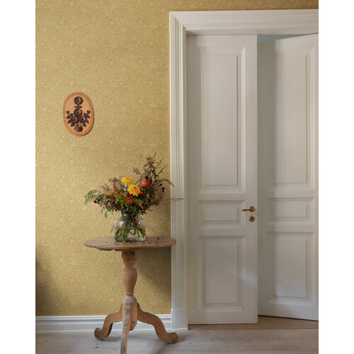 Dutch Wallcoverings Angas - Wilma Yellow - Geel
