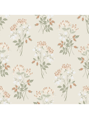 Dutch Wallcoverings Langenas - Kaprifol Light Yellow - Geel Dutch Wallcoverings Langenas - Kaprifol Light Yellow - Geel