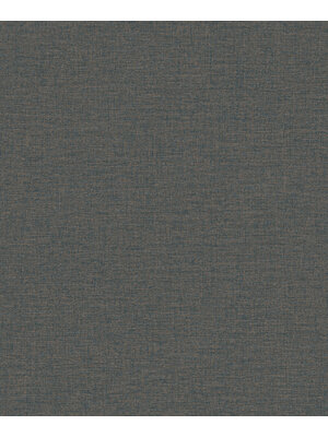Dutch Wallcoverings Linnen Touch Plain Blue/- Gold