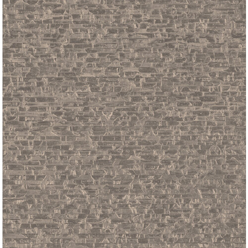 Dutch Wallcoverings Artisan Small Bricks - Gold/Charcoal