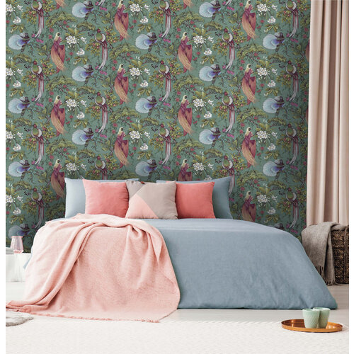 Dutch Wallcoverings Cascading Gardens - Yasuni - Green