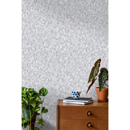 Dutch Wallcoverings Amazonia - Saram Texture Grey - Grijs